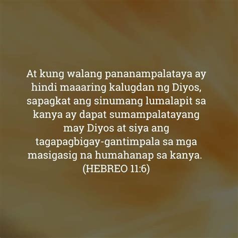 Mga Hebreo 11,Hebrews 11 MBBTAG;AMPC;NKJV .